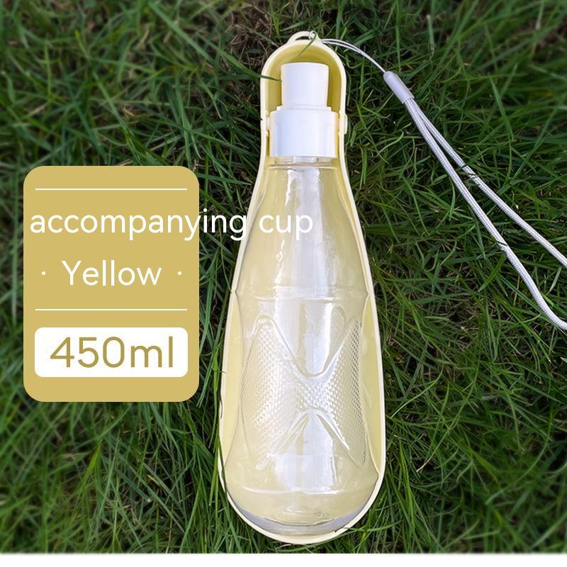 Pet Water Cup Outdoor Portable Folding Dog Water Bottle 550ml Large Capacity Medium To Large Dog Drinking Bottle - Mamzoo | Your Pet's Favorite Store