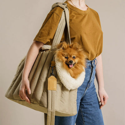 Pet Dog Cat Bag Carrier - Stylish & Waterproof Handbag - Mamzoo | Your Pet's Favorite Store