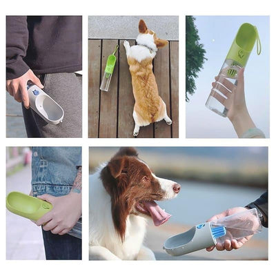 Portable Pet Filtered Water Bottle - Mamzoo | Your Pet's Favorite Store