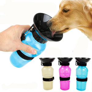 Pet Dog Drinking Water Bottle Sports Squeeze Type Puppy Cat Portable Travel Outdoor Feed Bowl Drinking Water Jug Cup Dispenser - Mamzoo | Your Pet's Favorite Store