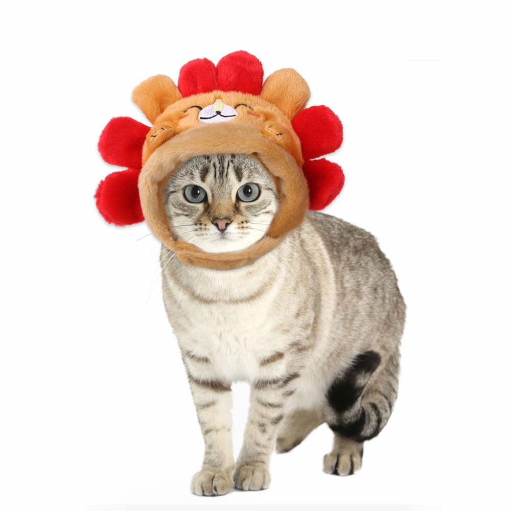 Curly Hair Pet Hat Cat Funny Dress Up Pet Products - Mamzoo | Your Pet's Favorite Store