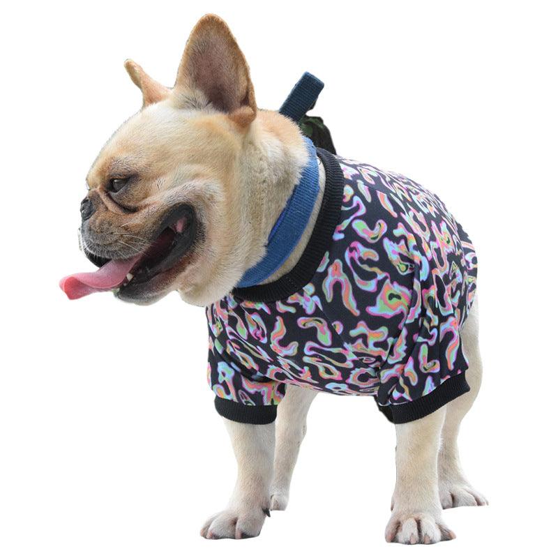 Fluorescent Camouflage Dog Clothing Pet Clothing - Mamzoo | Your Pet's Favorite Store