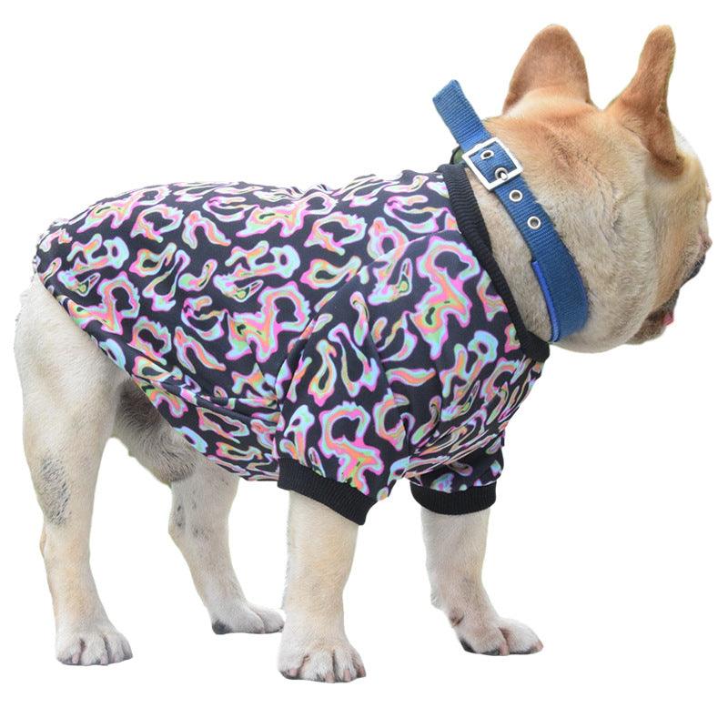 Fluorescent Camouflage Dog Clothing Pet Clothing - Mamzoo | Your Pet's Favorite Store
