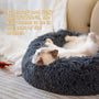 Luxury Plush Round Dog Bed for Small Pets - Mamzoo | Your Pet's Favorite Store