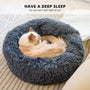 Luxury Plush Round Dog Bed for Small Pets - Mamzoo | Your Pet's Favorite Store