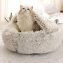 Pet Dog Bed - Donut Cuddler Cat Cave - Mamzoo | Your Pet's Favorite Store