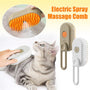 3-in-1 Electric Cat Steam Brush - Grooming Tool - Mamzoo | Your Pet's Favorite Store