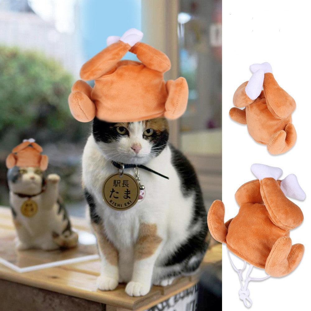 Curly Hair Pet Hat Cat Funny Dress Up Pet Products - Mamzoo | Your Pet's Favorite Store