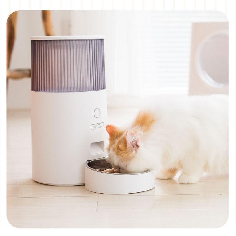 2.5L WiFi Smart Automatic Pet Feeder – Hassle-Free Feeding - Mamzoo | Your Pet's Favorite Store