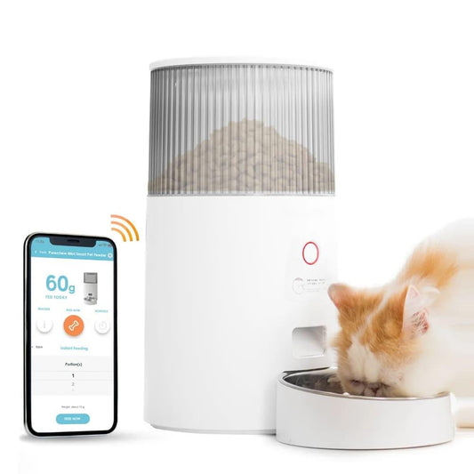 2.5L WiFi Smart Automatic Pet Feeder – Hassle-Free Feeding - Mamzoo | Your Pet's Favorite Store