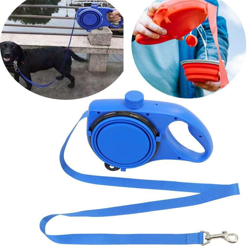 Multifunctional Dog Leash with Bowl - Mamzoo | Your Pet's Favorite Store