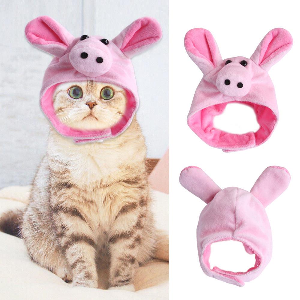 Curly Hair Pet Hat Cat Funny Dress Up Pet Products - Mamzoo | Your Pet's Favorite Store