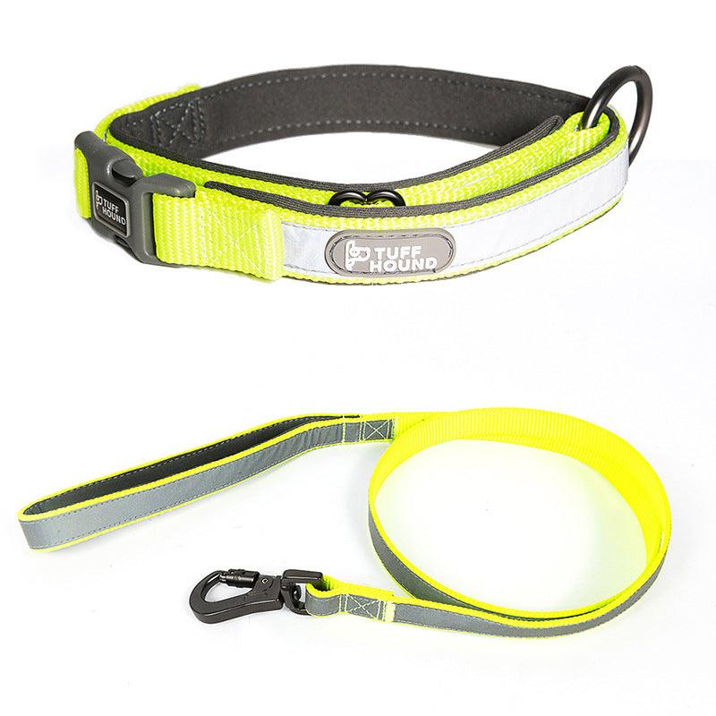 Dog Collar Pet Products Reflective Full Neck Traction Set - Mamzoo | Your Pet's Favorite Store